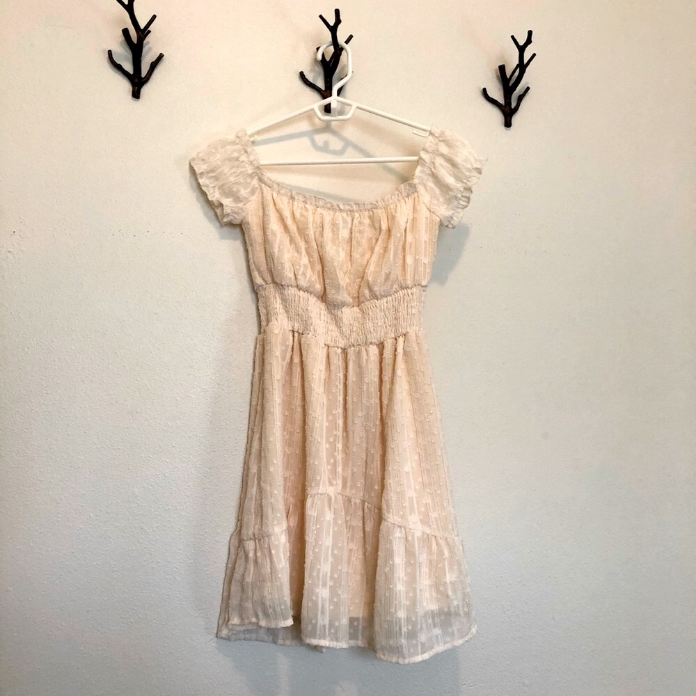 Off-the-Shoulder Mini Dress